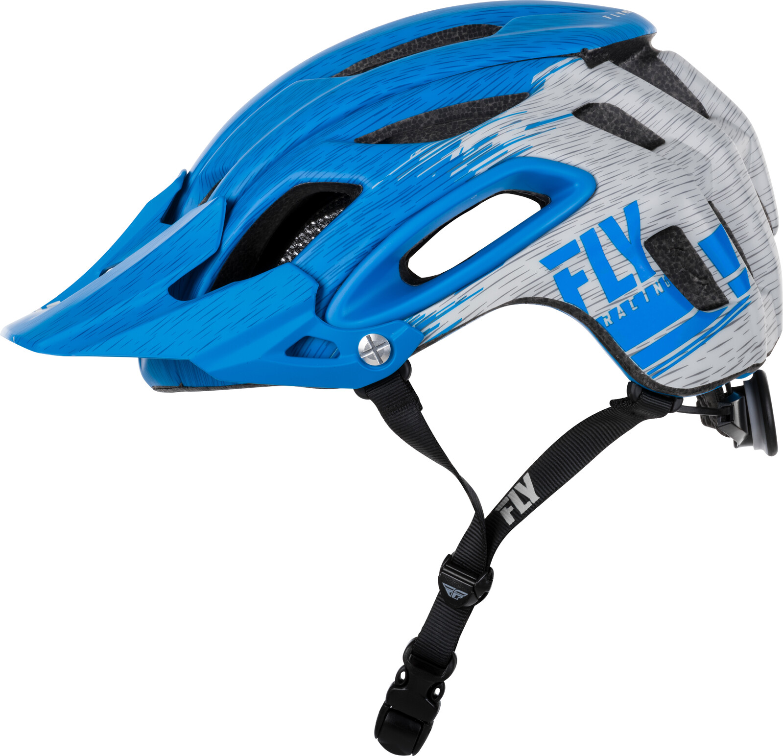 FLY Racing Freestone MTB Helmet Ripa Matte Blue Grey