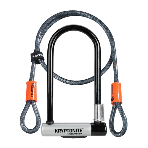 Kryptonite KryptoLok New-U Standard w/Flex (10.2cm x 22.9cm)