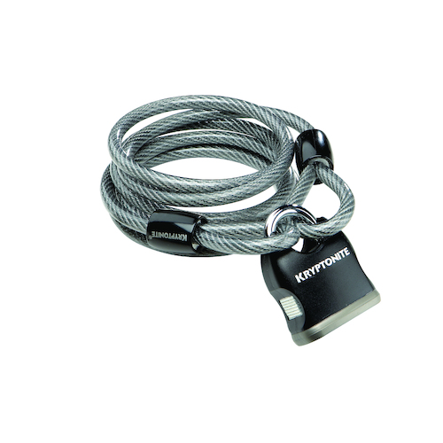 Kryptonite KryptoFlex 818 Cable (5mm x 120cm) & Padlock