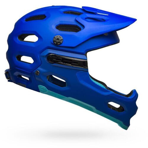 Bell Super 3R MIPS Helmet Matte Blue/Bright Blue