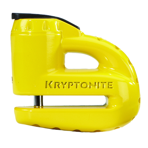 Kryptonite Keeper 5-S2 Disc Lock Matte Yellow w/Reminder