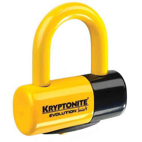 Kryptonite Evolution Series 4 Disc Lock Yellow