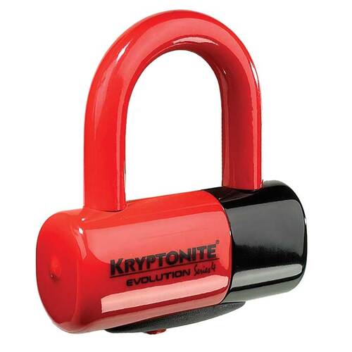 Kryptonite Evolution Series 4 Disc Lock Red