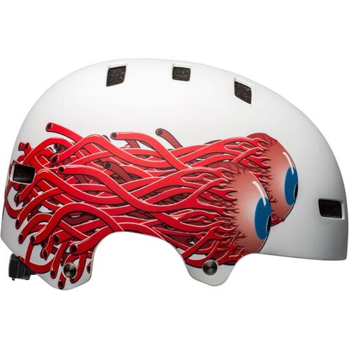 Bell Local Helmet Eyes Matte White