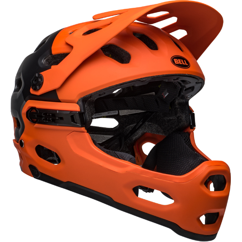 Bell Super 3R MIPS Helmet Matte Orange/Black