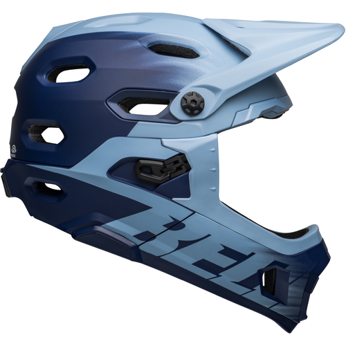 Bell 2022 Super DH Spherical MIPS Helmet Matte Light Blue/Navy