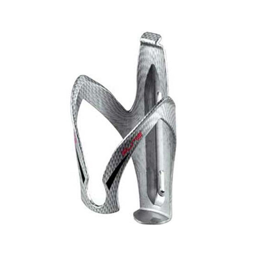 Elite Pase Carbon Bottle Cage Silver (74mm Diameter)