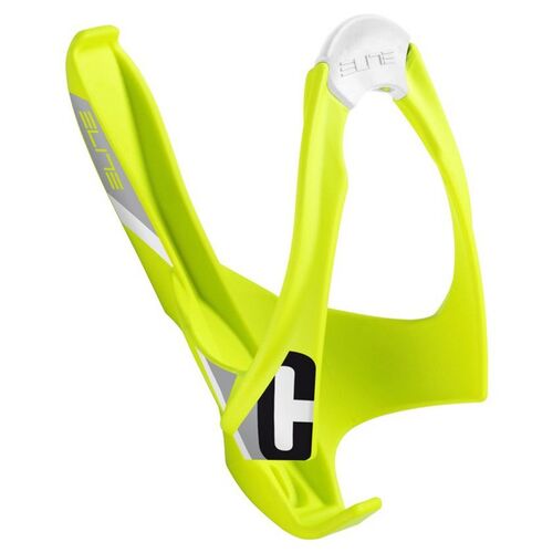 Elite Cannibal Bottle Cage Fluro Yellow