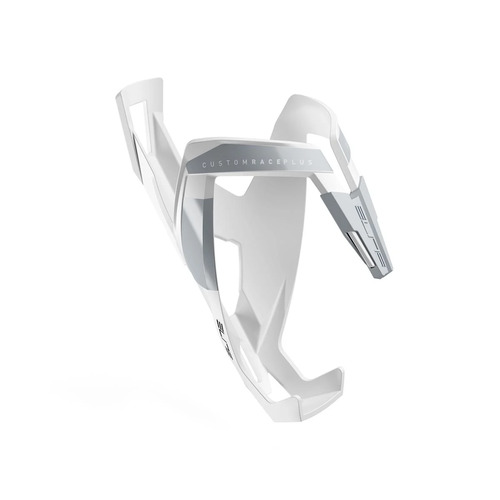 Elite Custom Race Plus Bottle Cage Gloss/Matte Skin White/Grey (74mm Diameter)