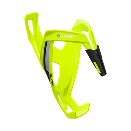 Elite Custom Race Plus Bottle Cage Fluro Yellow/Black (74mm Diameter)