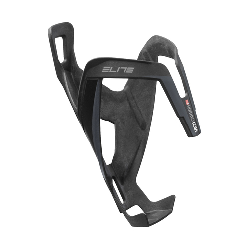 Elite Vico Carbon Bottle Cage Matte Black/White