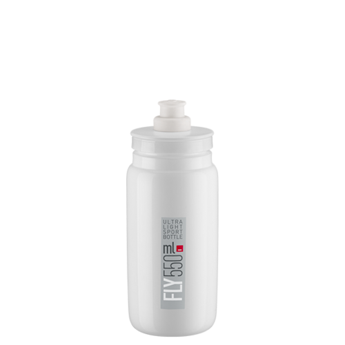 Elite Fly Water Bottle 550ml White/Grey