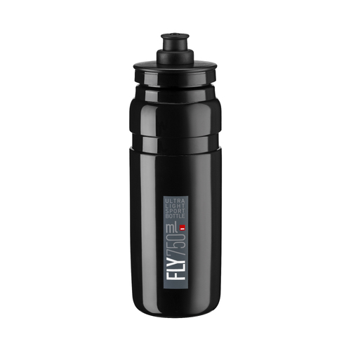 Elite Fly Water Bottle 750ml Black Grey