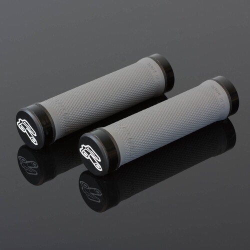 Renthal Lock-On Medium Grips Charcoal for Mountain Bikes