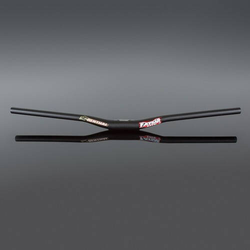 Renthal FatBar Lite35 Handlebar Black (35mm x 760mm Wide x 20mm Rise) for Mountain Bikes
