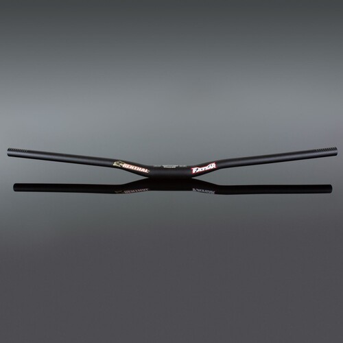 Renthal Fatbar Handlebar Black (31.8 x 800mm 7° Back Sweep 20mm Rise) for Mountain Bikes