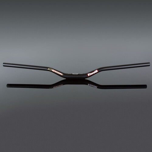Renthal Fatbar Handlebar Black (31.8 x 800mm 7° Back Sweep 40mm Rise) for Mountain Bikes