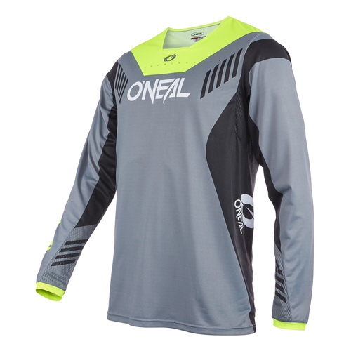 Oneal 2022 Element FR Jersey Hybrid Grey/Neon Yellow