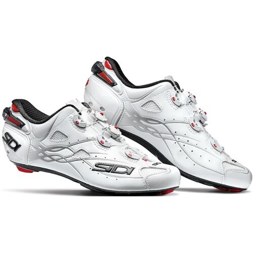 Sidi Shot Shoes White/White Black Liner