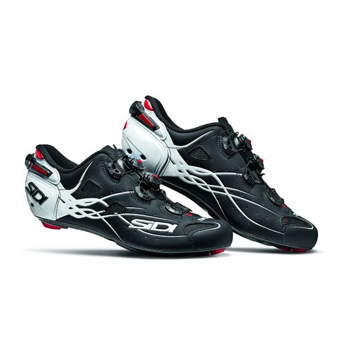 Sidi Shot Shoes Matte Black/White