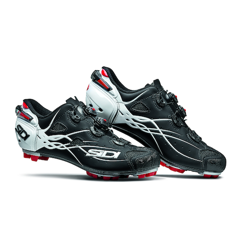 Sidi Tiger Carbon SRS Shoes Matte Black/White