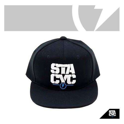 STACYC Snapback Kids Hat Black