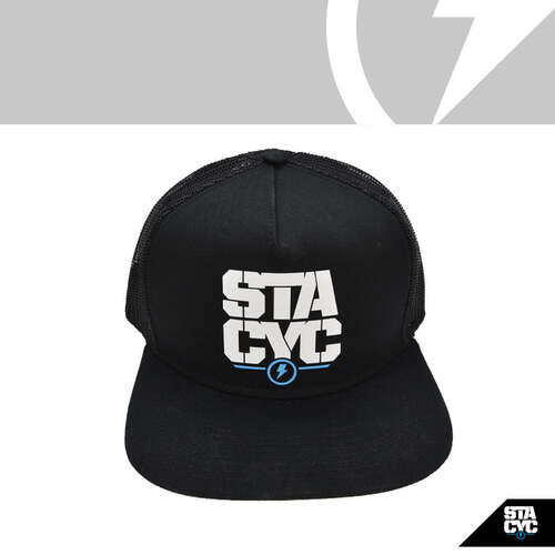 STACYC Trucker Adult Hat Black