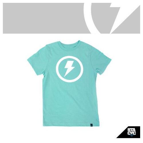 STACYC Bolt Logo Kids T-Shirt Mint