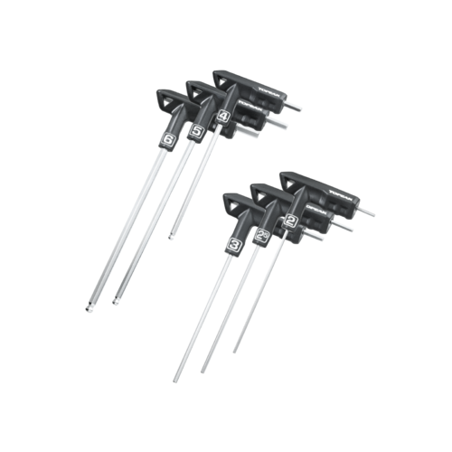 Topeak T-Handle DuoHex Wrench Set 6 Tools (2/2.5/3/4/5/6mm)