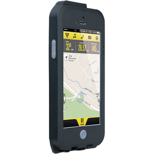 Topeak Weatherproof Ridecase Black/Grey for iPhone 5