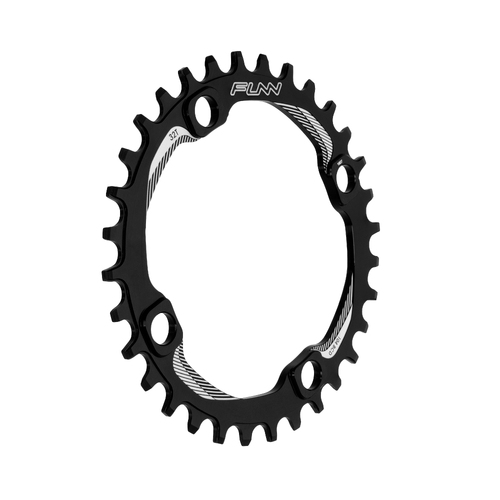 FUNN Solo Narrow Wide 32T Chain Ring for 104mm BCD Black