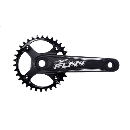 FUNN Ridge Crankset (170mm Length/32T Chainring/68-73mm BB Axle Width/64-104mm BCD/24mm Sprindle)