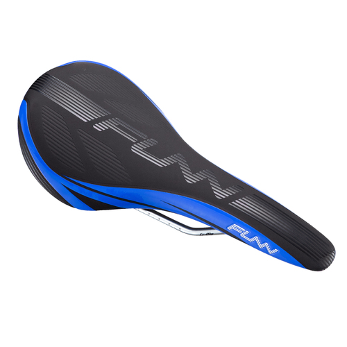 FUNN Adlib Saddle (128mm Wide/281mm Long) Black/ Blue