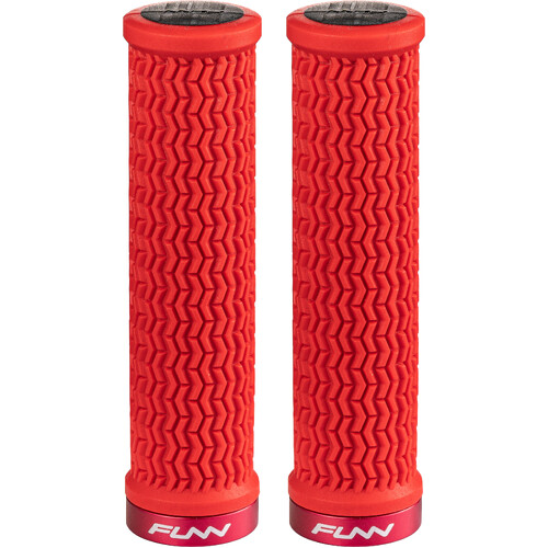 FUNN Holeshot Grips Red