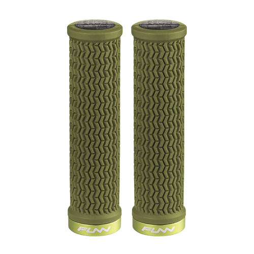 FUNN Holeshot Grips Olive Green