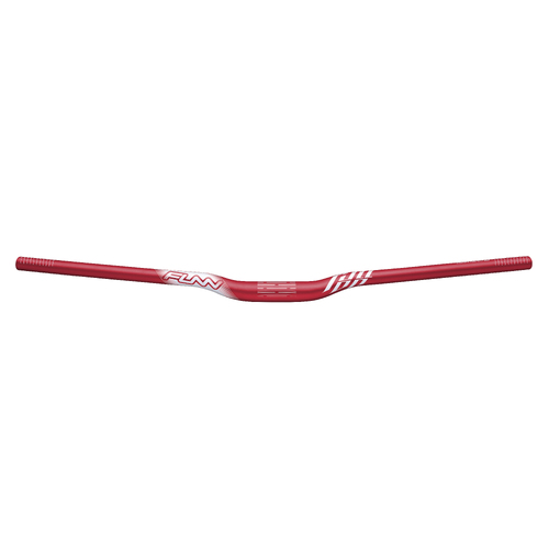 FUNN Full On Handlebar (31.8mm Clamp Diameter/785mm Wide/15mm Rise) Red