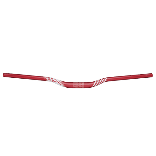 FUNN Full On Handlebar (31.8mm Clamp Diameter/785mm Wide/30mm Rise) Red