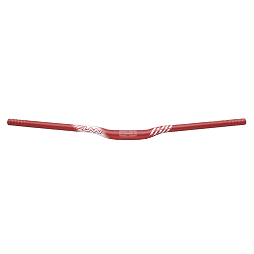 FUNN Full On Handlebar (31.8mm Clamp Diameter/810mm Wide/7mm Rise) Red