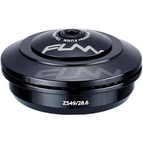 FUNN Descend Upper Headset with Top Cap (ZS 49/28.6/Semi Integrated) Black