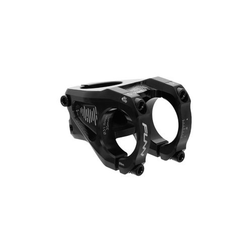 FUNN Equalizer Stem (31.8mm Bar Clamp/35mm Length/10mm Drop/Rise/Steer 1-1/8 Inch) Black