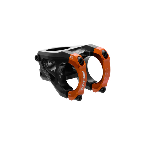 FUNN Equalizer Stem (31.8mm Bar Clamp/35mm Length/10mm Drop/Rise/Steer 1-1/8 Inch) Orange