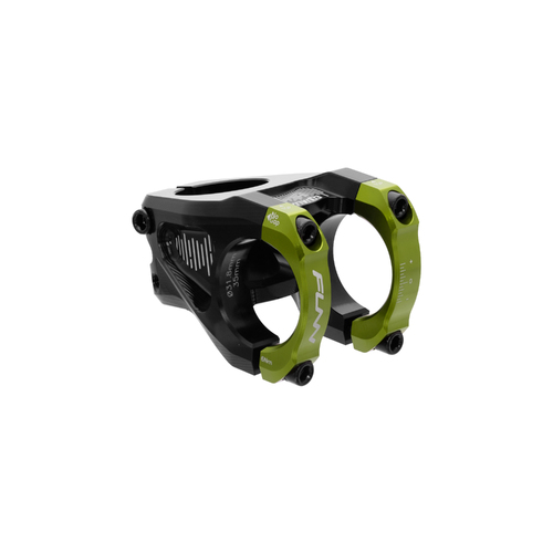 FUNN Equalizer Stem (31.8mm Bar Clamp/35mm Length/10mm Drop/Rise/Steer 1-1/8 Inch) Green