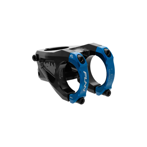 FUNN Equalizer Stem (35mm Bar Clamp/42mm Length/10mm Drop/Rise/Steer 1-1/8 Inch) Blue