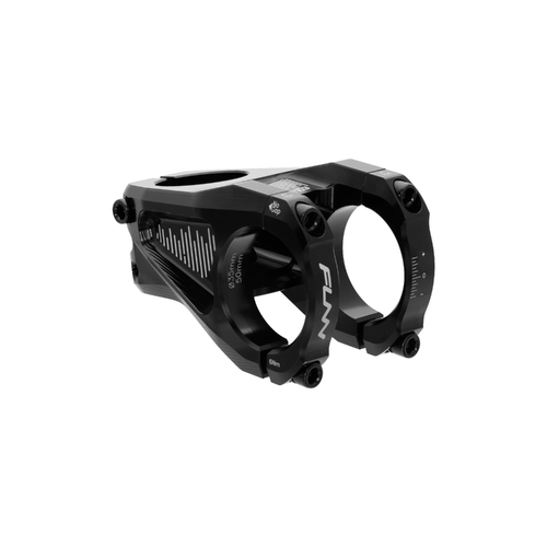 FUNN Equalizer Stem (35mm Bar Clamp/50mm Length/10mm Drop/Rise/Steer 1-1/8 Inch) Black