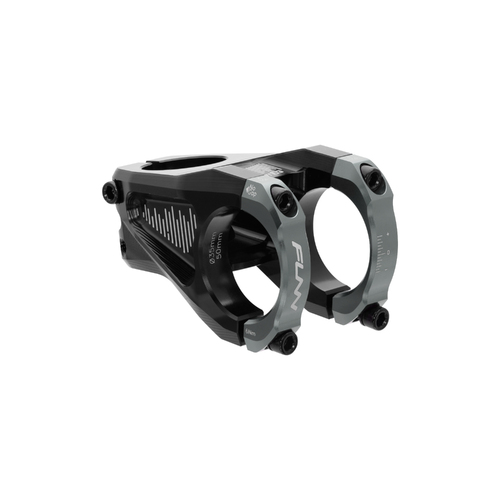 FUNN Equalizer Stem (35mm Bar Clamp/50mm Length/10mm Drop/Rise/Steer 1-1/8 Inch) Grey