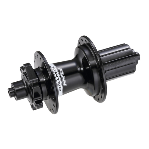 FUNN Fantom Rear Hub (142mm x 12mm Axle/Disc Brake 6 Bolt/Sram XD Drive Body) Black