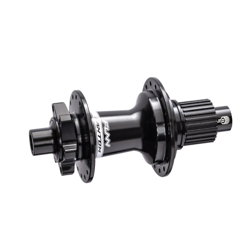 FUNN Fantom Rear Hub (148mm x 12mm Axle/Disc Brake 6 Bolt/Boost Standard/Shimano Micro Spline Drive Body) Black