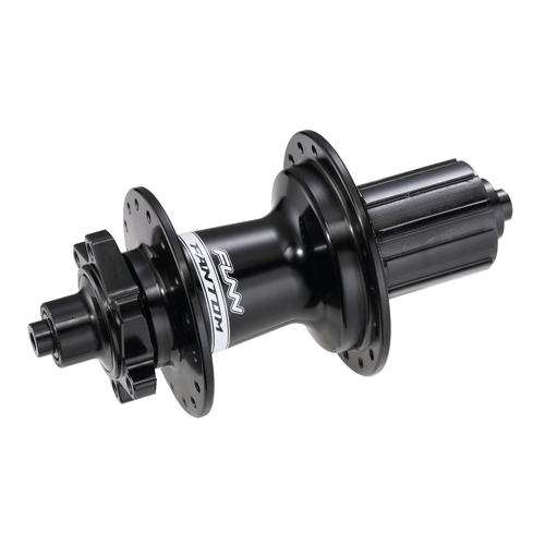 FUNN Fantom Rear Hub (148mm x 12mm Axle/Disc Brake 6 Bolt/Boost Standard/Shimano HG) Black