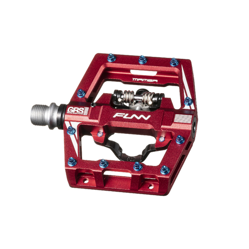 FUNN Mamba S One Side SPD Pedal Red