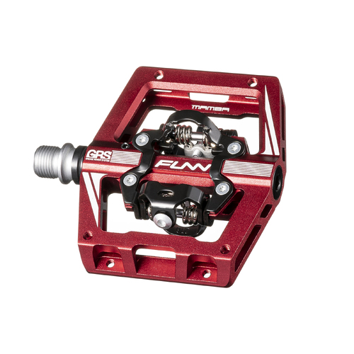 FUNN Mamba S Two Side SPD Pedal Red